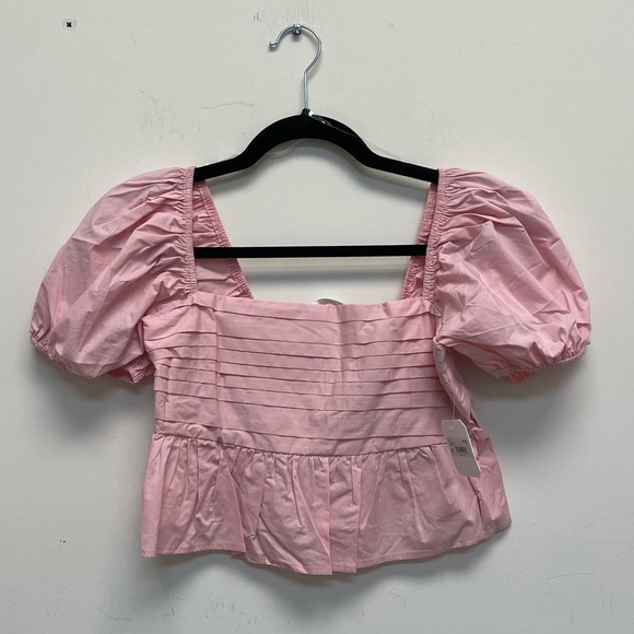 Altar’d State - Serenity Smocked Peplum Top in Light Pink (NWT) - Size : S - Picture 4 of 9